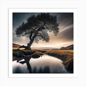 Lone Tree 25 Art Print