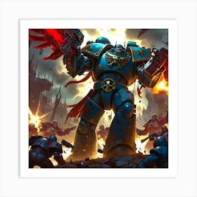 Warhammer 40k 10 Art Print