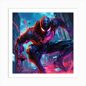 Spider-Man Into Spider-Verse Art Print