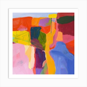 Modern Abstract Collection 84 Art Print