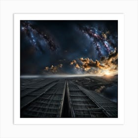 Spacescape Art Print