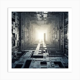 Futuristic Architecture 1 Art Print