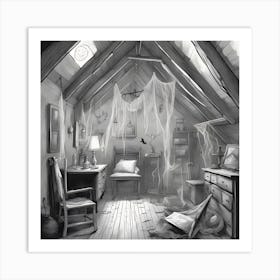 Attic Room Art Print