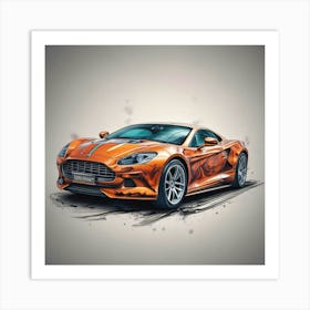 Aston Martin Db9 2 Art Print