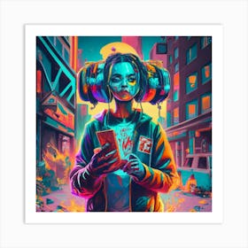 Miss trippchick Art Print