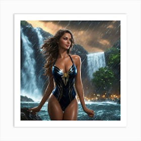 Wonder Womangi Art Print