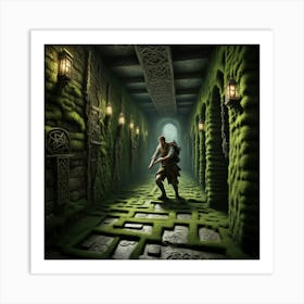 Labyrinth 6 Art Print