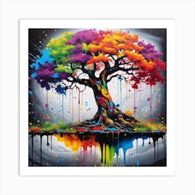 Tree Of Life 201 Art Print