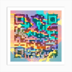 Qr Code 1 Art Print