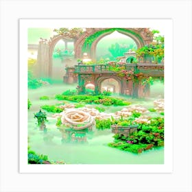 Fairy Garden 1 Art Print