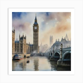 Big Ben London 1 Art Print