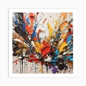 Abstract Painting F Art Print