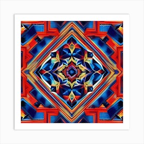 Psychedelic Pattern 3 Art Print