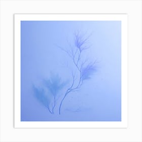 Blue Mist Art Print