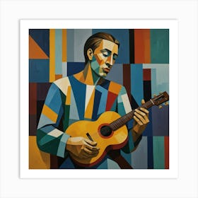 Acoustic Guitar 3 Art Print