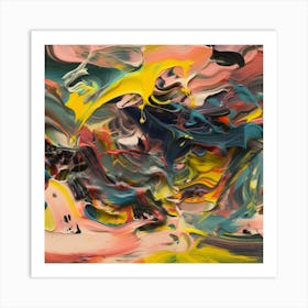 Abstract Painting 133 Art Print