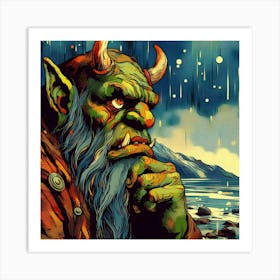 Ogre S Lair 19 Art Print