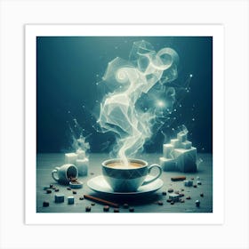 Coffee - Coffee Stock Videos & Royalty-Free Footage Art Print