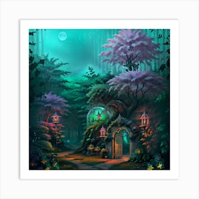 Fairytale Forest 2 Art Print