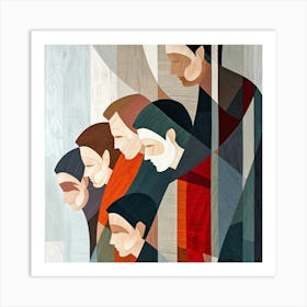 'The People' Art Print