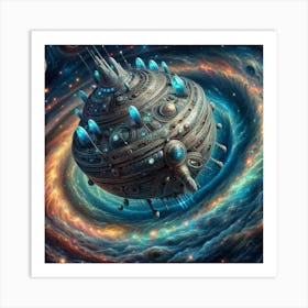 Spaceship 1 Art Print