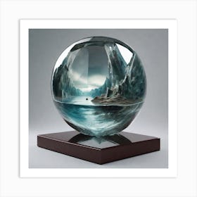 Sphere Of Water Art Print