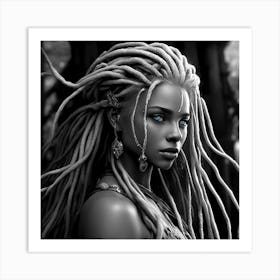 Dreadlocks Art Print