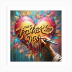 Happy Father'S Day 5 Art Print