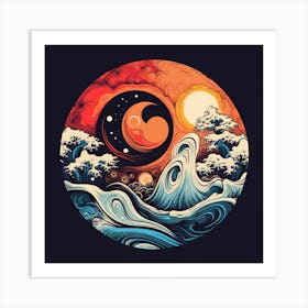 Great Wave 30 Art Print