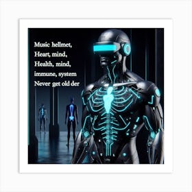 Humanoid Robot 1 Art Print