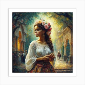 Mexican Girl2 Art Print