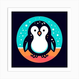 Penguin 3 Art Print