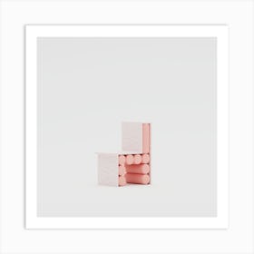 Quartz Chair Art Print