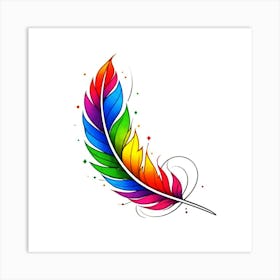 Feather Feather Feather 32 Art Print