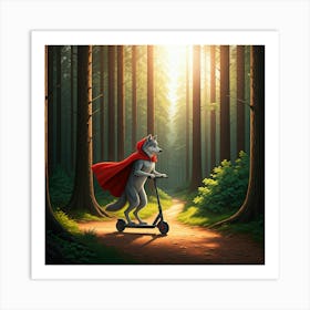 Red Riding Hood Art Print