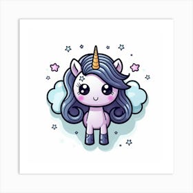 Unicorn 46 Art Print