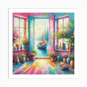 Open Window Art Print