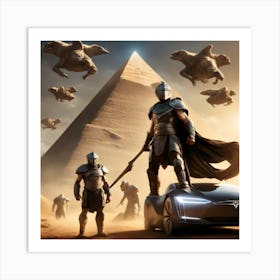 Tesla Knights Templar Art Print