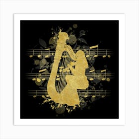 Craft An Amazing Music Notation Art Image That M(2) Art Print