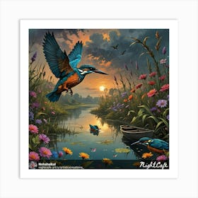 Kingfisher 1 Art Print