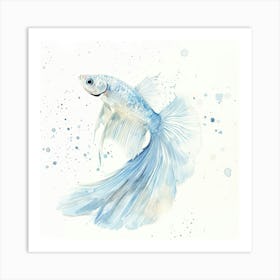 Siamese Catfish Art Print