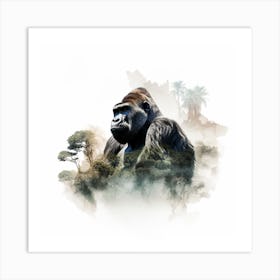One day on Kong Life Art Print