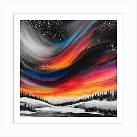 Aurora Borealis 106 Art Print