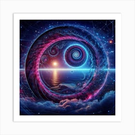 Spiral Galaxy 1 Art Print