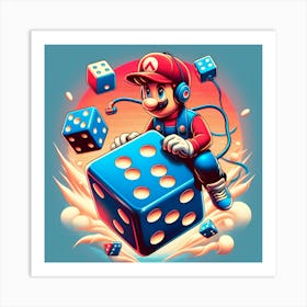 Mario Kart Art Print