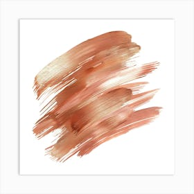 Abstract Brush Strokes Art Print