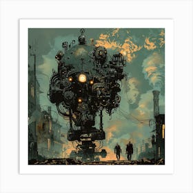 Steampunk 7 Art Print