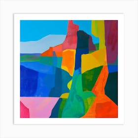 Abstract Travel Collection Bolivia 5 Art Print