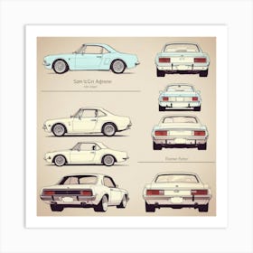 Nissan 350z Art Print