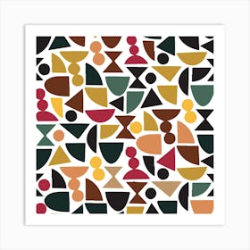 Geometric Pattern 2 Art Print